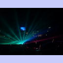 Abschied von Max: Lasershow.