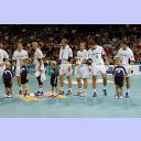 Handball-Bundesliga-Cup 2003: Der THW l�uft ein.