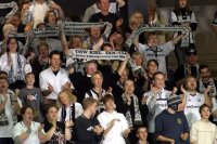 Der erste Einsatz der "Singing Area".