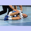 Christian Zeitz verletzte sich leicht.