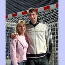 THW-Neuzugang Vid Kavticnik und Freundin Dejana Stevanovic.