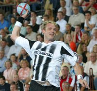 Klaus-Dieter Petersen in action.