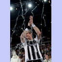 Pittis Abschied: Klaus-Dieter Petersen beendet nach zw�lf Jahren im Trikot des THW Kiel seine Karriere als aktiver Handballspieler.