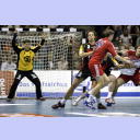 QS-Supercup: Henning Fritz im deutschen Tor.