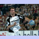 Vid Kavticnik beim Strafwurf.