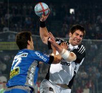 Nikola Karabatic in action.