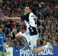 Stefan L�vgren in action.