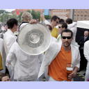 Deutscher Meister 2006! Stefan L�vgren auf dem Rathausbalkon.