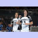 Kim Andersson, im Hintergrund Marcus Ahlm.