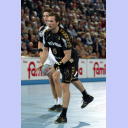 Lars Christiansen beim Strafwurf.