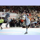 WM 2007: GER-FRA: Klein gegen Omeyer.