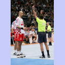 WM 2007: FRA-CRO: Rot f�r Dominikovic.