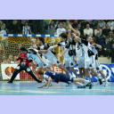 Stefan Kneer beim direkten Freiwurf.