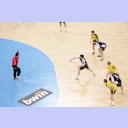 Karabatic beim Strafwurf.