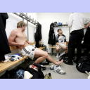 In der Kabine des CL-Siegers.