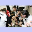 In der Kabine des CL-Siegers.