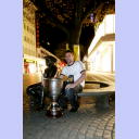 Stefan L�vgren, Asmus Bremer und der Pokal.