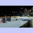 Aufr�umarbeiten in der Ostseehalle nach der Feier.