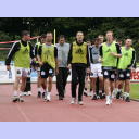 Trainingsauftakt 2007 in Felde.