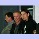 THW-Manager Uwe Schwenker mit SCM-Sportdirektor Stefan Kretzschmar.