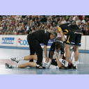 Kim Andersson verletzte sich schwer.