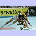 Bei dieser Aktion verletzte sich Kim Andersson schwer.