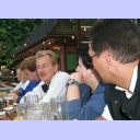 Von links: Kerstin, Fan-Club-Pr�si Jens-Christian, Viola, Norbert