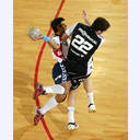 Ljubomir Vranjes und Nikola Karabatic.