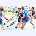 Nikola Karabatic im Angriff.