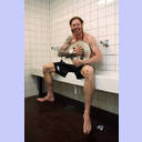 Sport1-Moderatorin Annett Sattler wurde von Daniel Narcisse getauft.