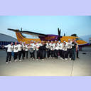 Ankunft in Kiel-Holtenau.