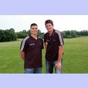 Golfen 2010: Die Neuzug�nge Milutin Dragicevic und Daniel Kubes.