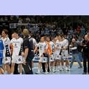 Freude nach dem Sieg.