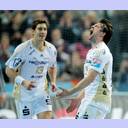 Christian Sprenger, im Hintergrund Marcus Ahlm.