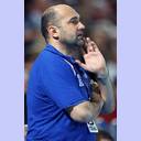 Gro�wallstadts Trainer Peter David.