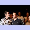 Spieler und Trainer der Saison 2011/2012: Kim Andersson und Alfred Gislason.