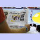 Berichterstattung in der katarischen Presse.