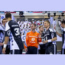 Zufriedene Gesichter.