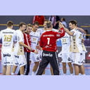 Freude nach dem Sieg.