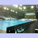 Vor dem Spiel in Leipzig.