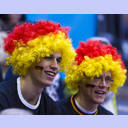 WM 2013: GER-BRA: Deutsche Fans.