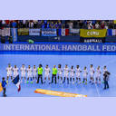 WM 2013: FRA-ARG: Vor dem Spiel.