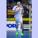 WM 2013: DEN-CRO: Mikkel Hansen.