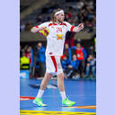WM 2013: DEN-CRO: Mikkel Hansen.