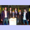 Senatsempfang zum Lufthansa-Final-Four: Die vier Kapit�ne.