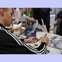 Autogrammstunde bei den Kieler Nachrichten.