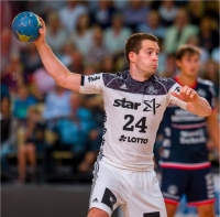 Miha Zarabec in action.