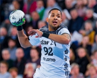 Raul Santos in action.