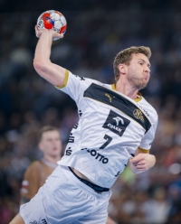 Magnus Landin Jacobsen in action.