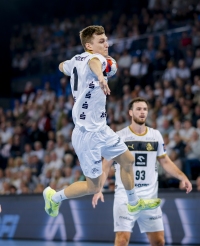 Bence Imre in action.